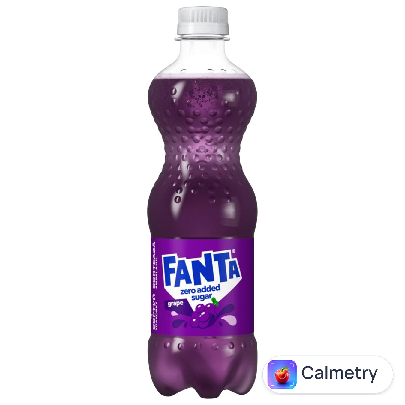Напій газований Fanta Виноград без цукру 0,5л