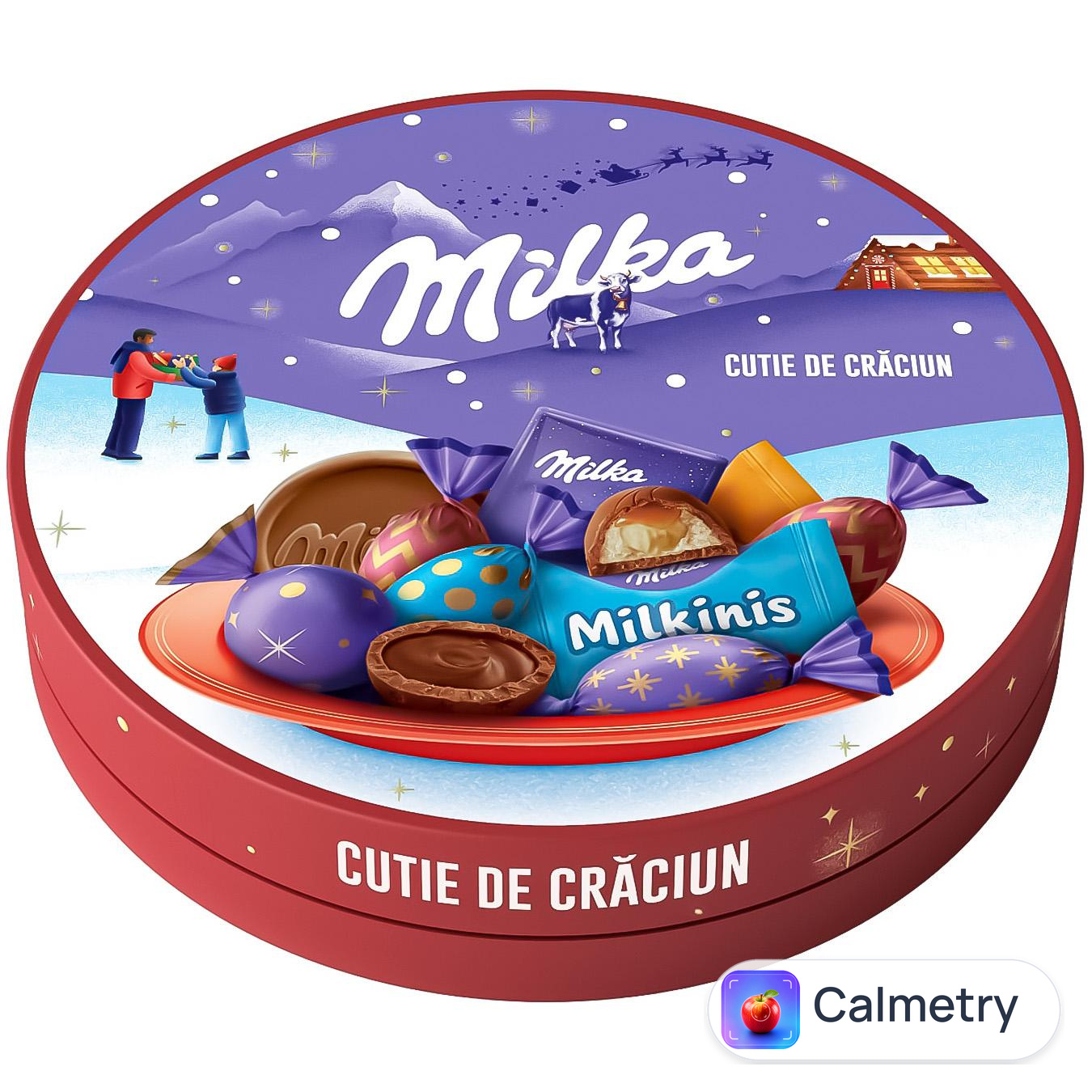 Набір солодощів новорічний Milka Асорті 195г