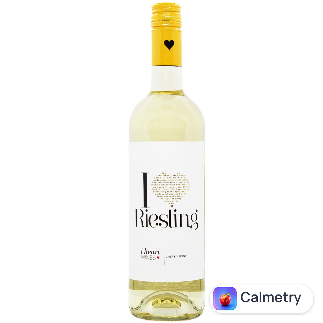 Вино I Heart Riesling біле напівсухе 12% 0,75л