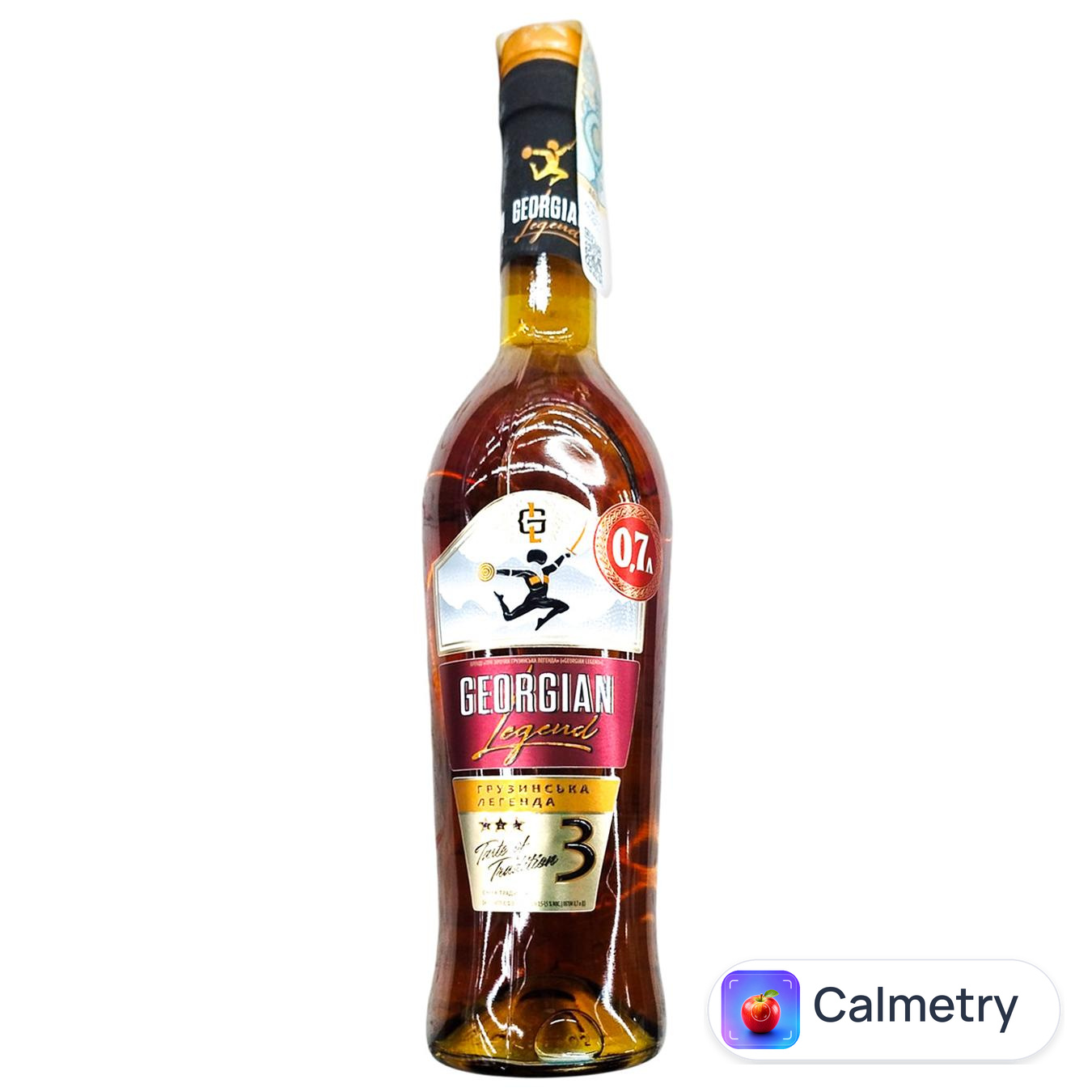 Бренді Georgian Legend 3 роки 40% 0,7л — фото продукту