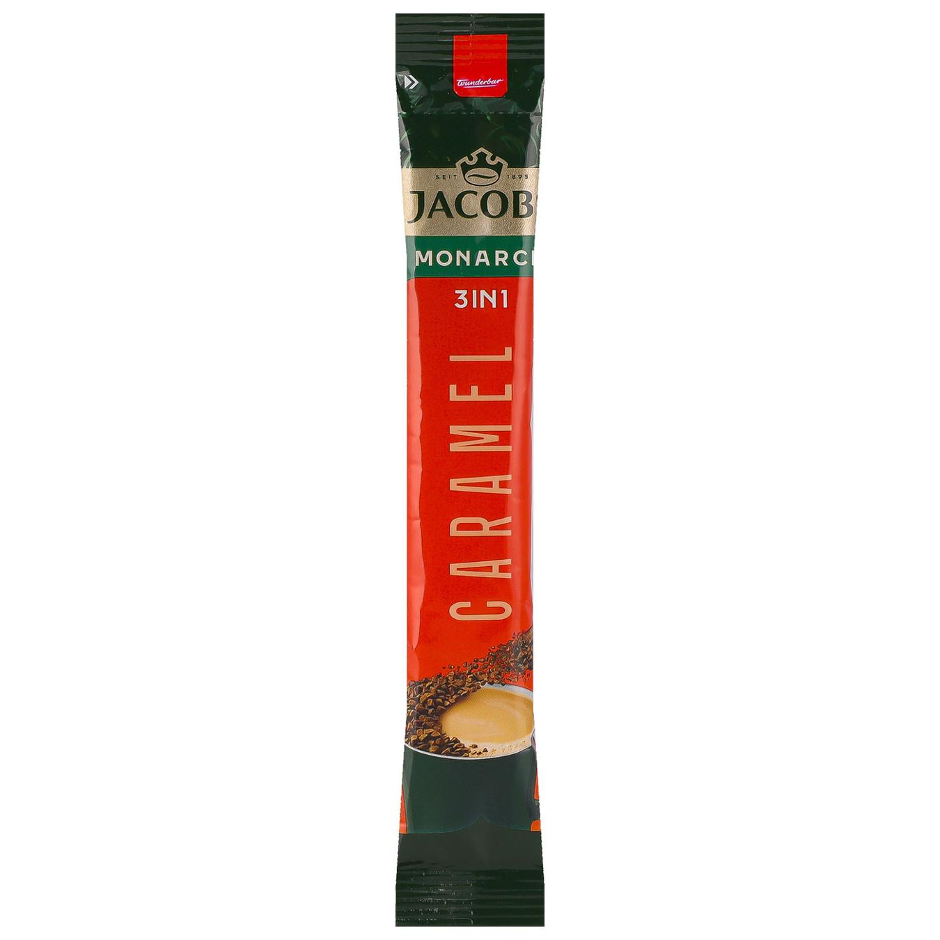 Напій кавовий Jacobs Caramel 3в1 15г — фото продукту