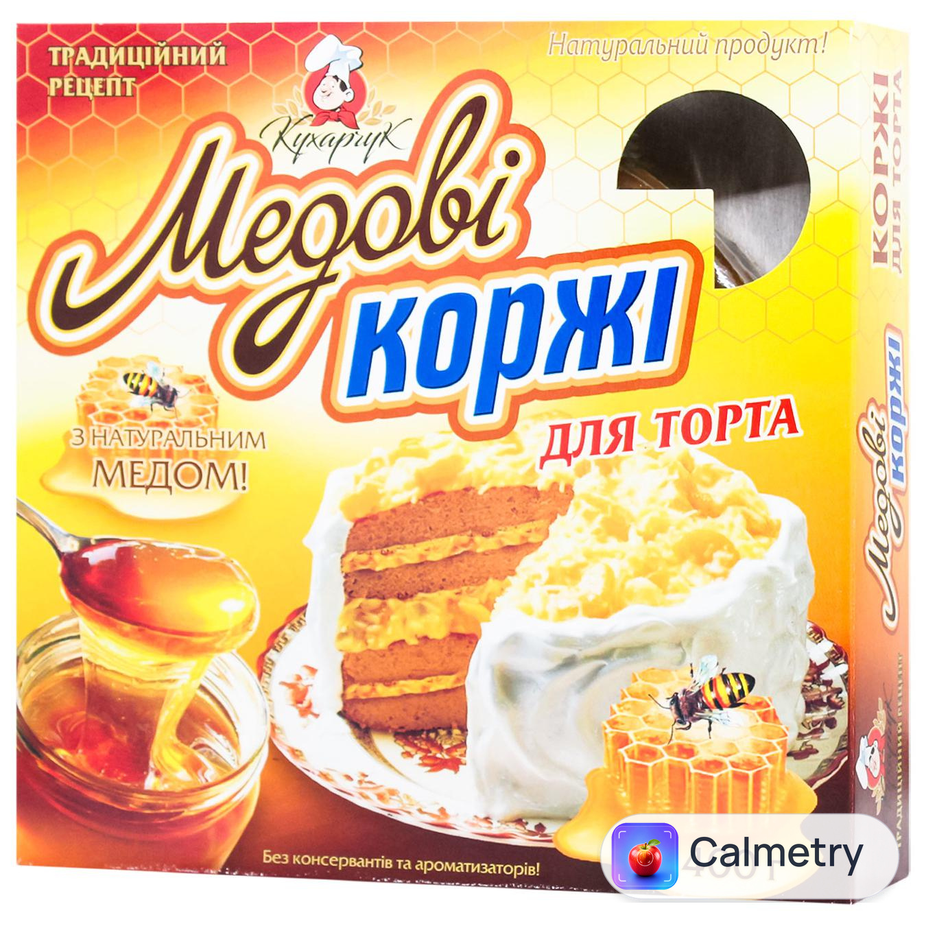 Коржі Кухарчук медові 400г