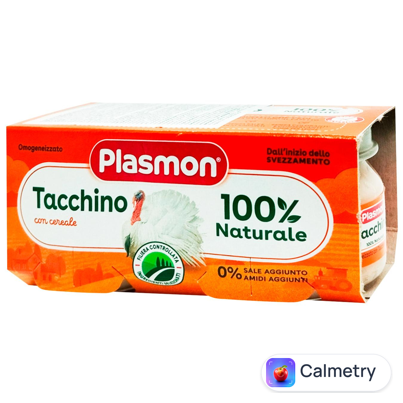 Пюре на м'ясній основі Plasmon Індичка 80г*2шт
