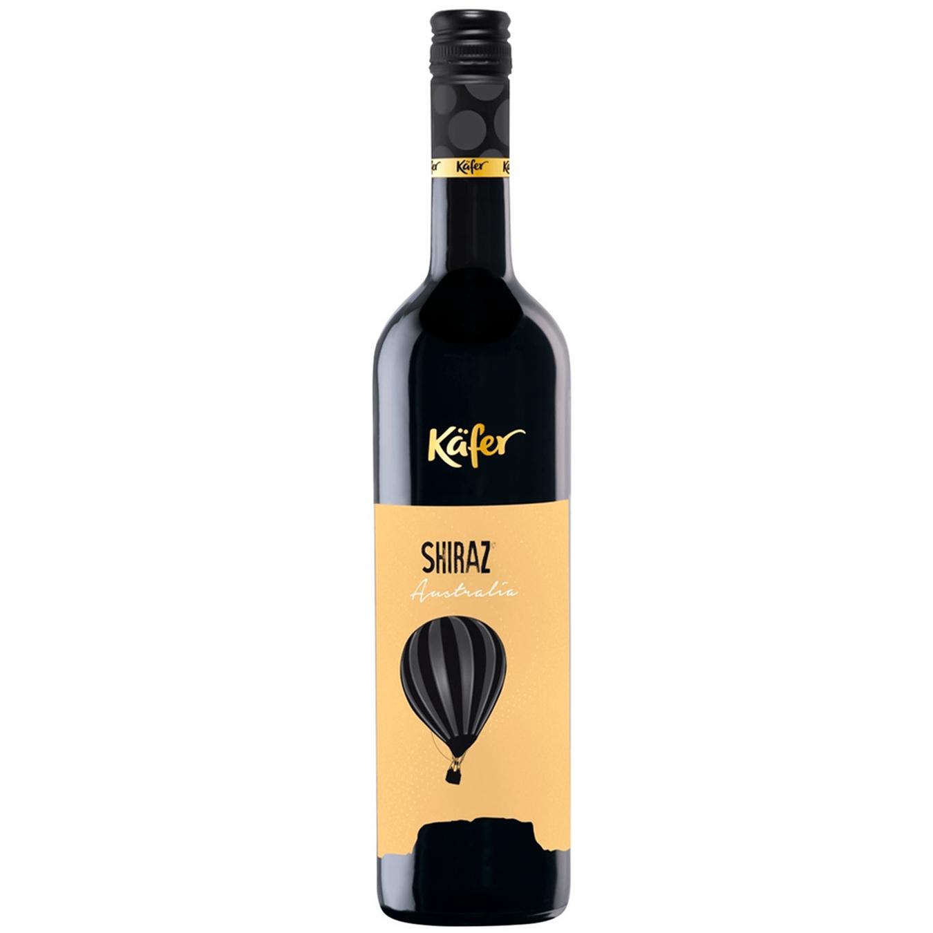 Вино Kafer Australia Shiraz червоне сухе 13,5% 0,75л — фото продукту