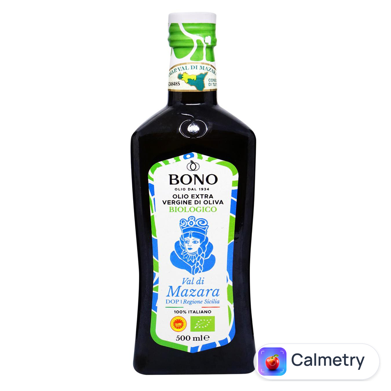 Олія оливкова Bono Val di Mazara organic першого віджиму 500мл — фото продукту