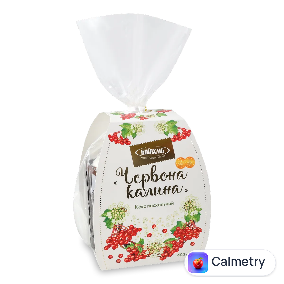 Кекс пасхальний Київхліб Червона калина 400г