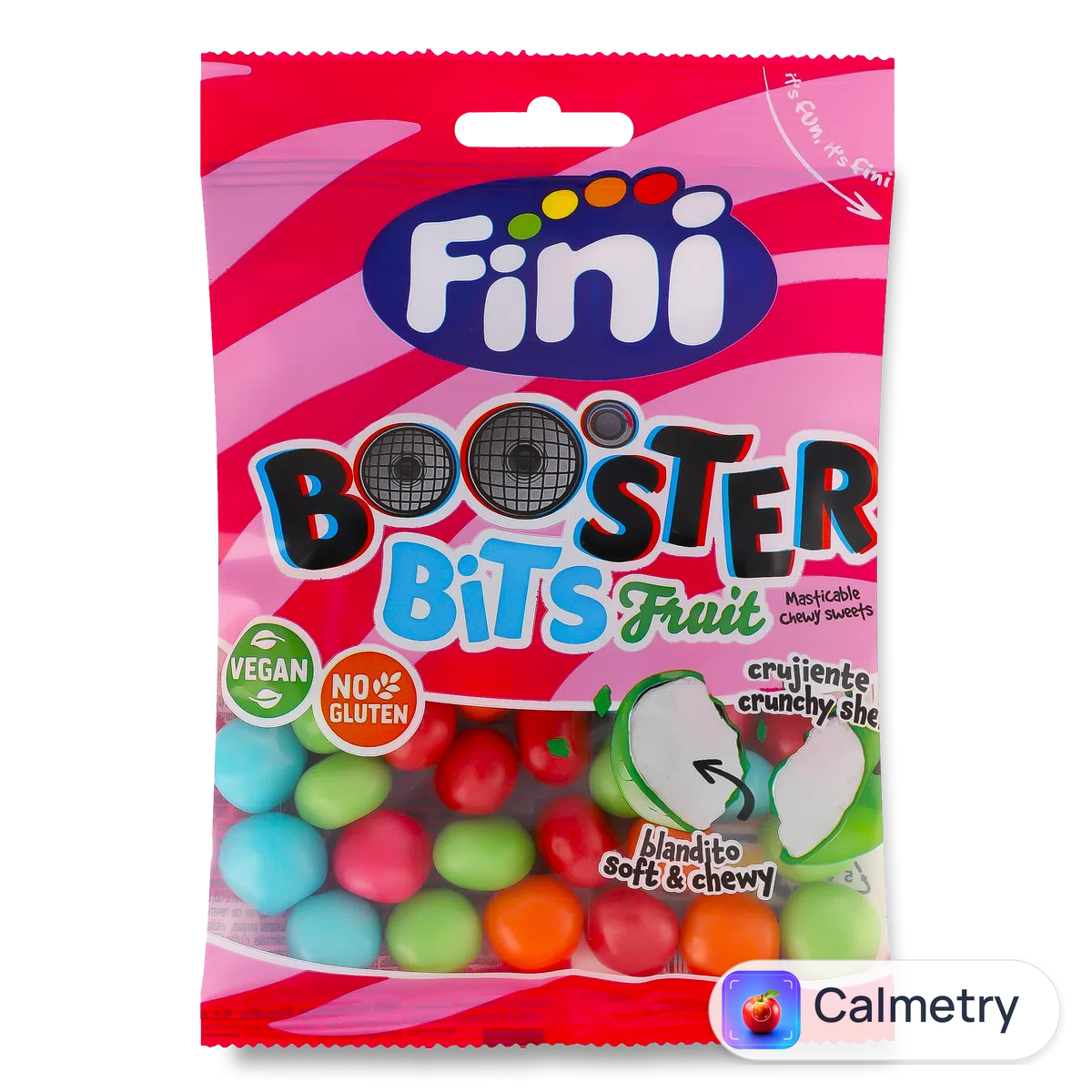 Цукерки Fini Booster Bits Fruit желейні 90г