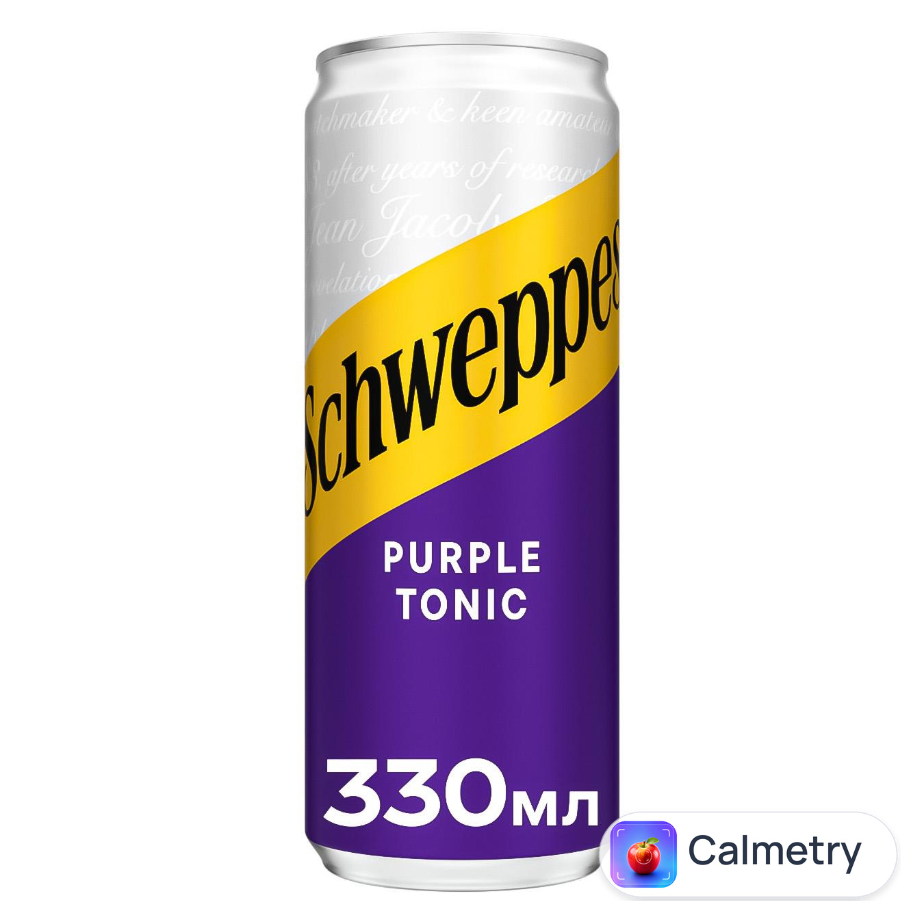 Напій газований Schweppes Purple Tonic 0,33л — фото продукту