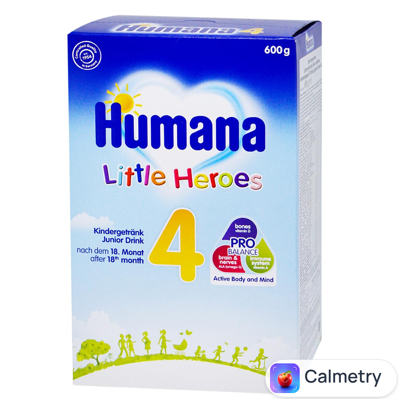 Суміш молочна Humana Little Heroes 4 суха для дітей з 18-ти місяців 600г