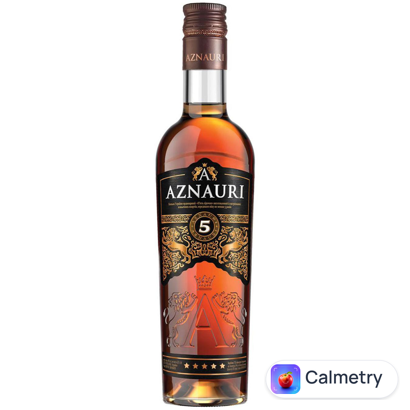 Бренді Aznauri 5 років 40% 250мл — фото продукту