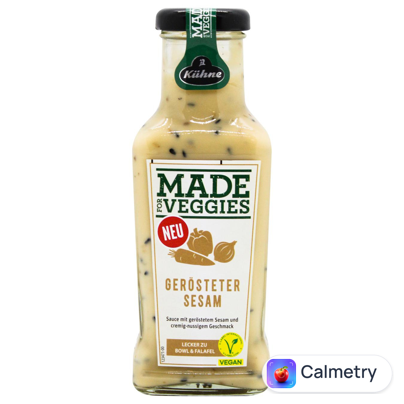 Соуc Kuhne Made for Veggies смажений кунжут 235мл