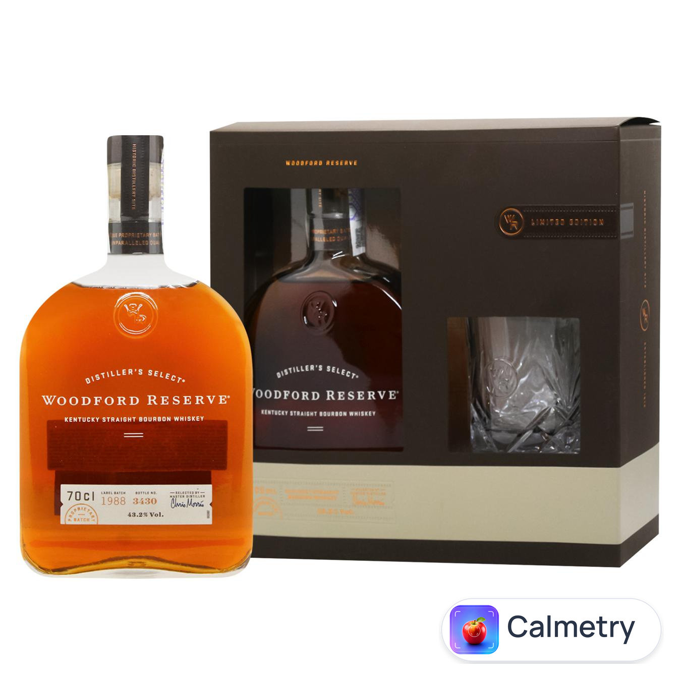 Віскі Woodford Reserve + склянка 43% 0,7л