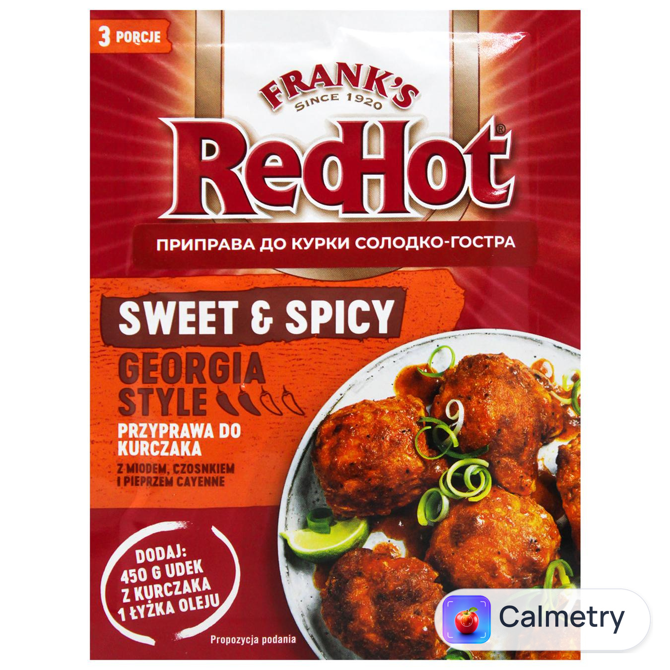 Приправа Frank's Red Hot до курки солодко-гостра 20г
