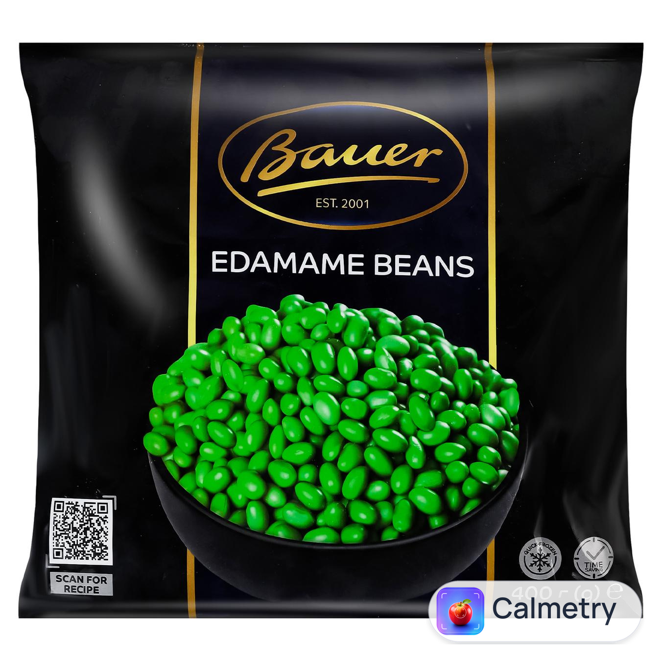 Боби соєві Bauer Едамаме 400г — фото продукту