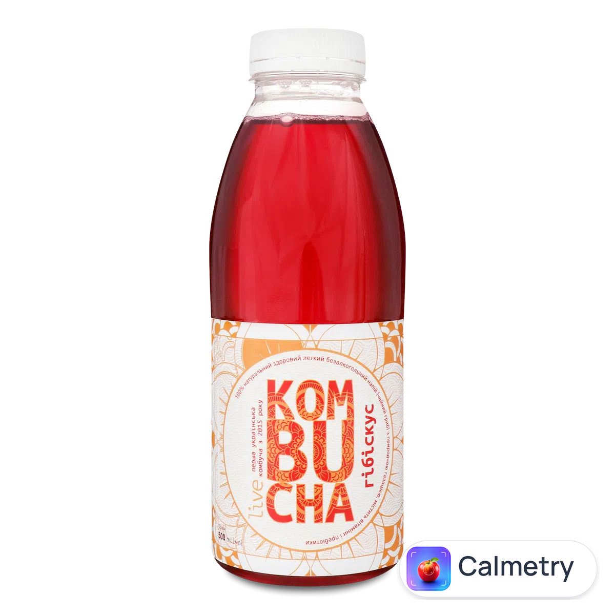 Напій Kombucha «Лавка традицій» з гібіскусом 0,5л