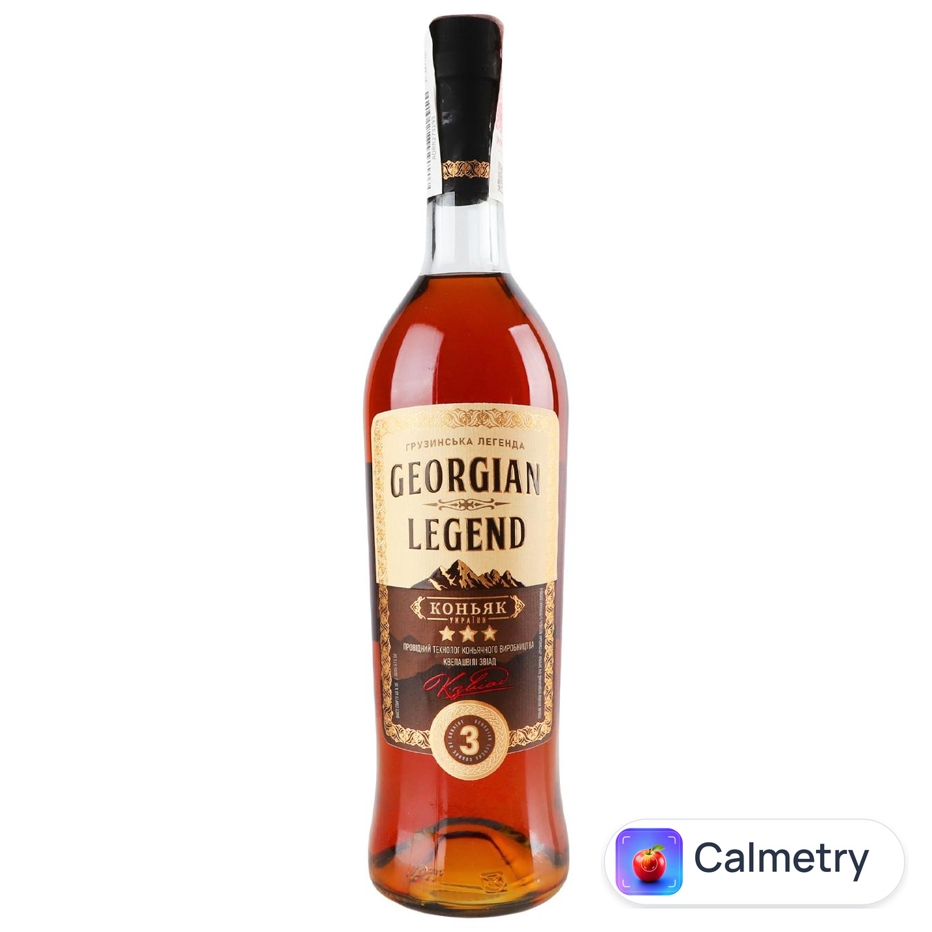Бренді Georgian Legend 3 роки 40% 0,7л — фото продукту