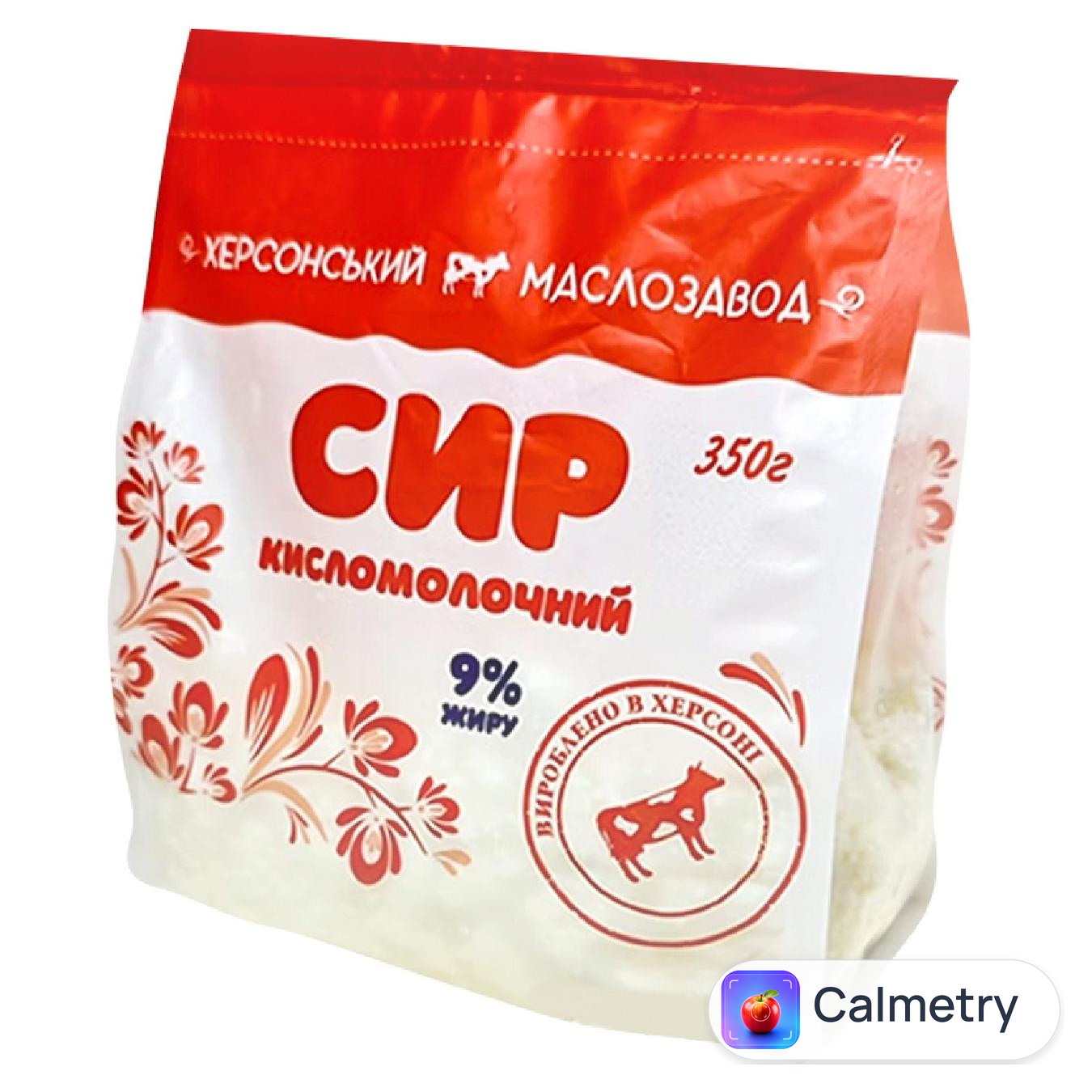 Сир кисломолочний Херсонський Маслозавод 9% 350г