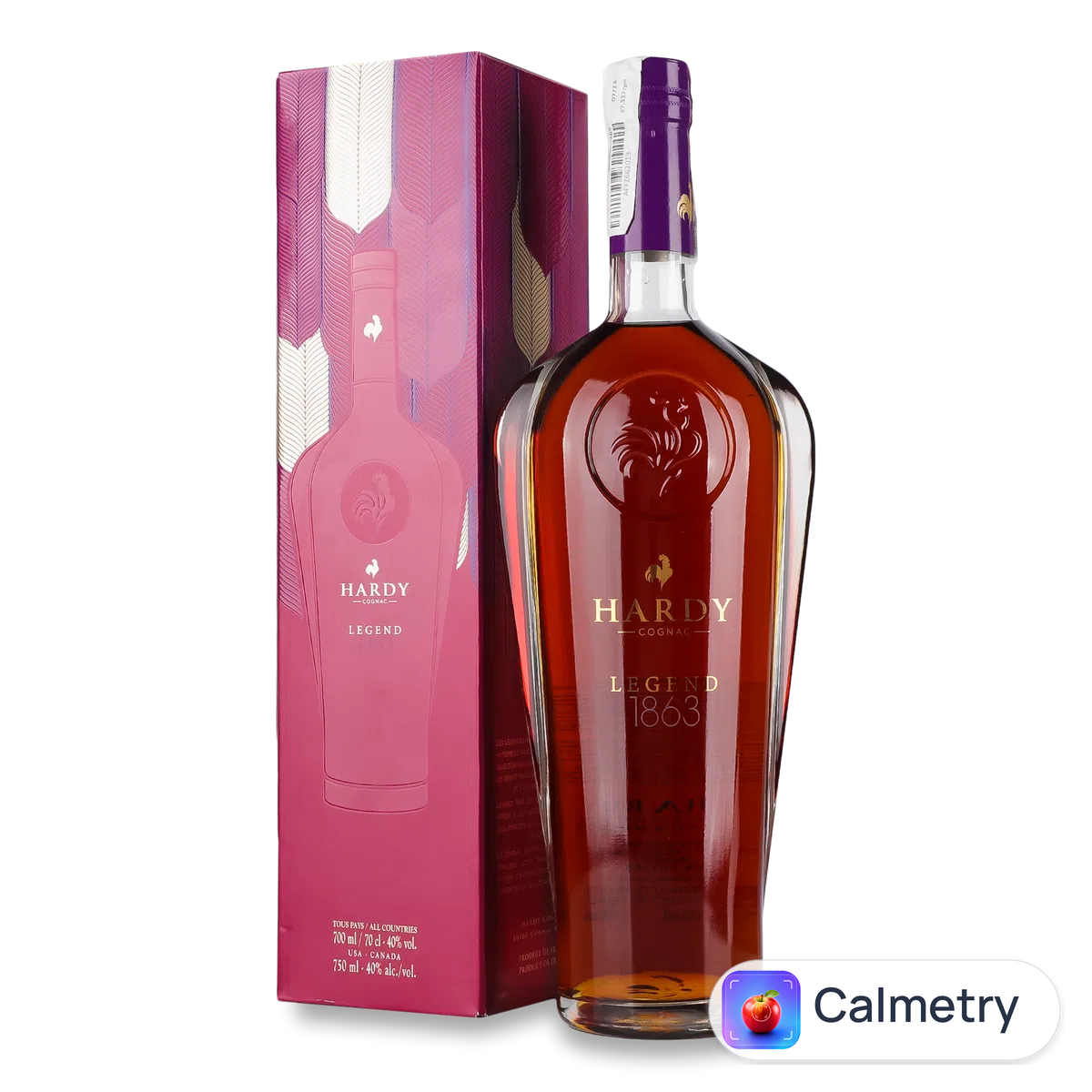 Коньяк Hardy Legend 1863 в коробці 0,7л