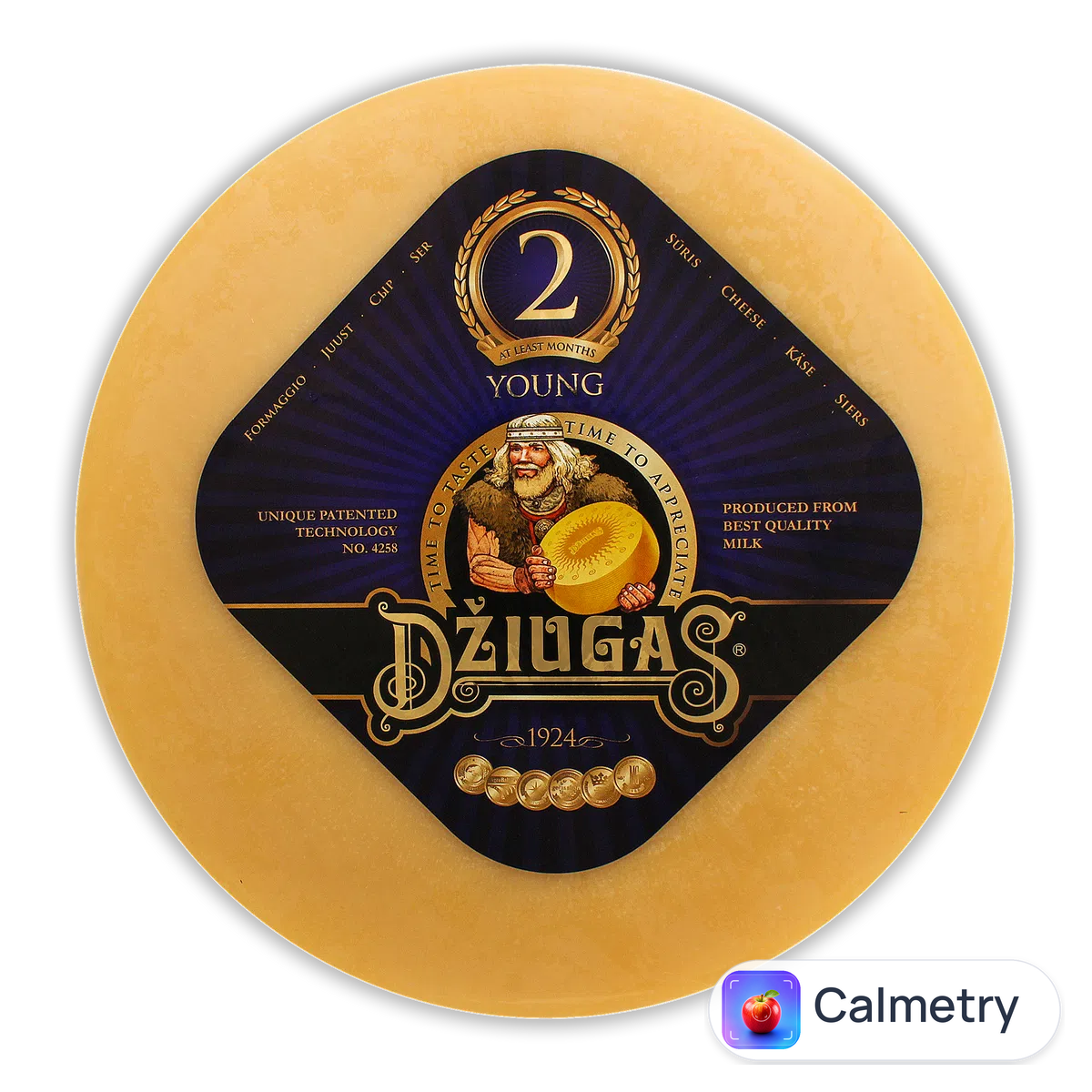 Сир Dziugas 40% з коров'ячого молока