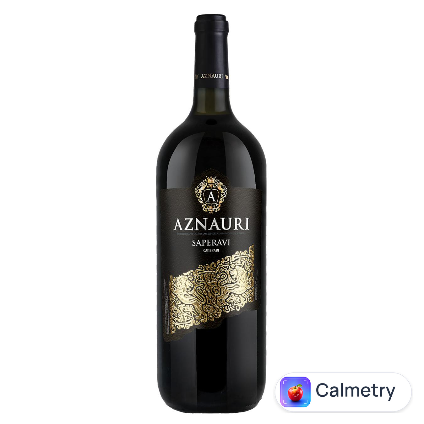Вино Aznauri Сапераві червоне сухе 11% 1,5л
