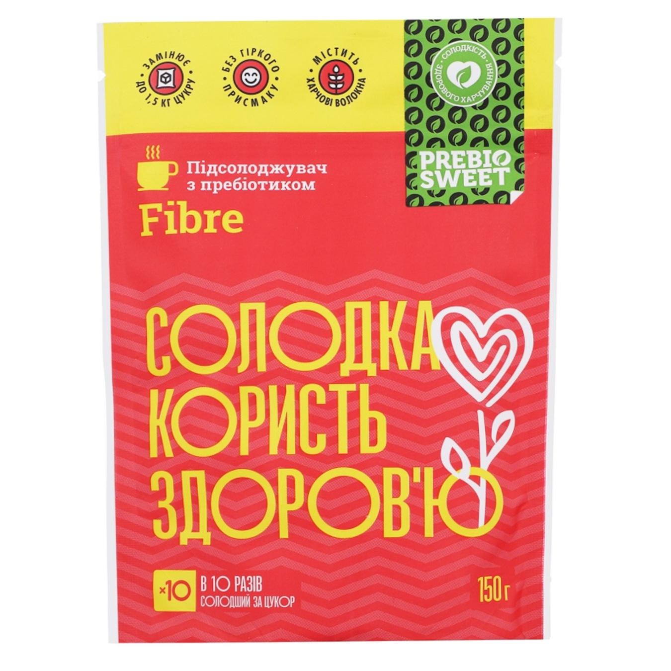 Підсолоджувач Prebiosweet Файбер з пребіотиком 150г — фото продукту