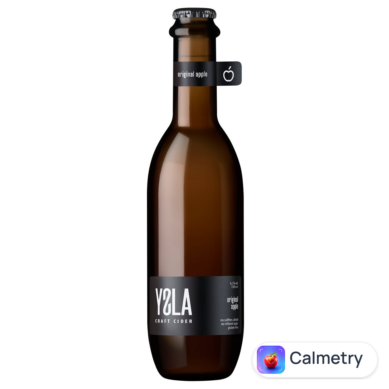 Сидр Ysla Original Apple напівсухий 6,5% 0,33л