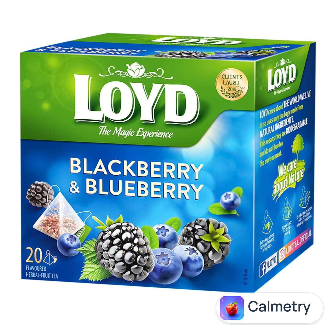 Чай фруктовий Loyd Чорниця та ожина 2г*20шт