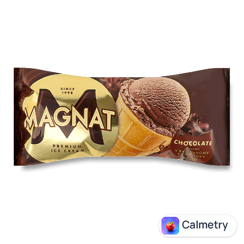 Морозиво Magnat Сhocolate у вафельному стаканчику 12%, 70г