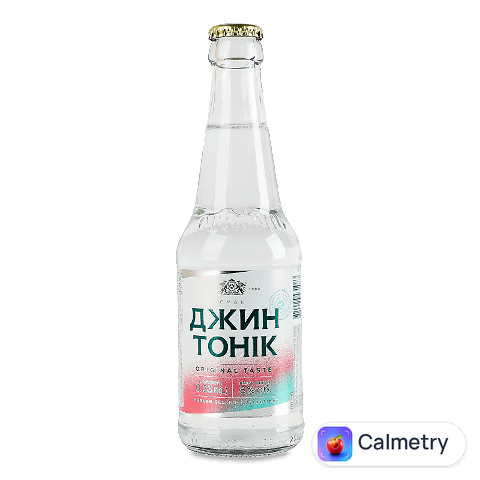 Напій слабоалкогольний «Оболонь» «Джин тонік», 0,33л