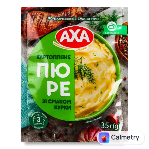 Пюре картопляне швидкого приготування AXA зі смаком курки