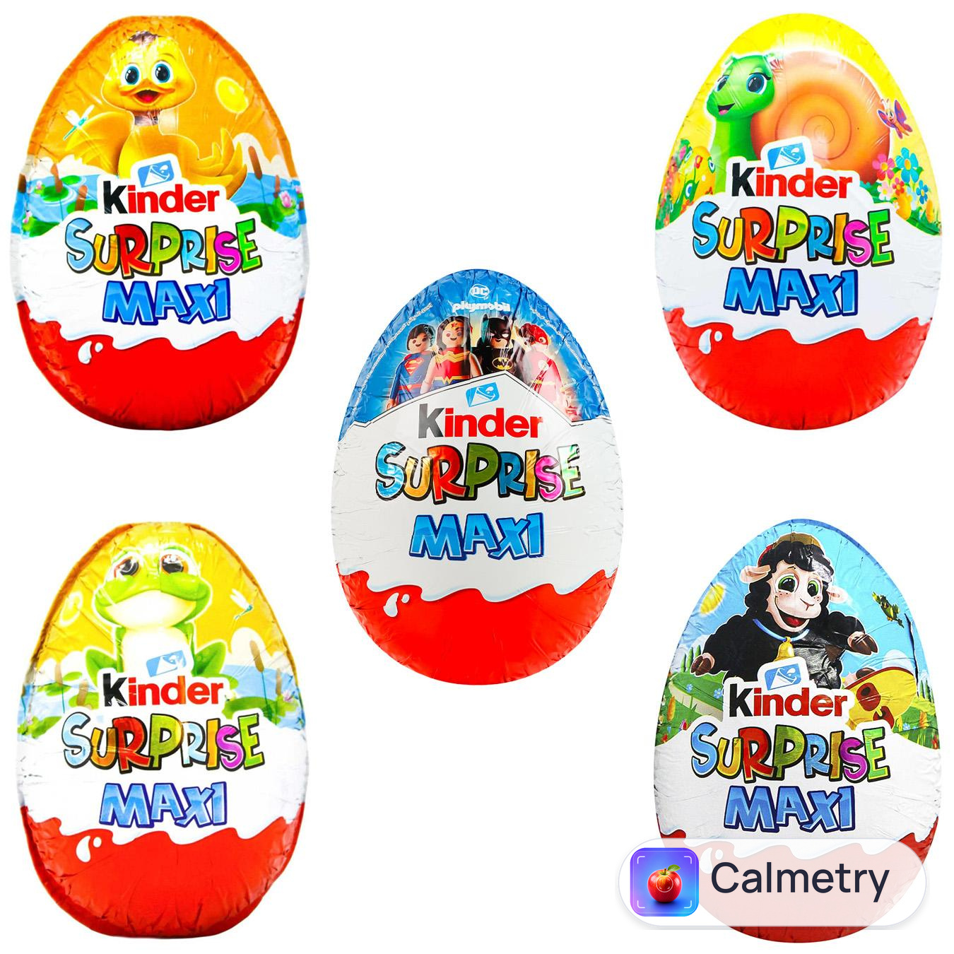 Яйце шоколадне Kinder Сюрприз Maxi 100г — фото продукту
