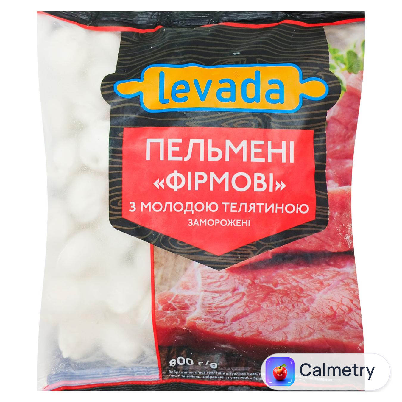 Пельмені Levada Фірмові з телятиною 800г