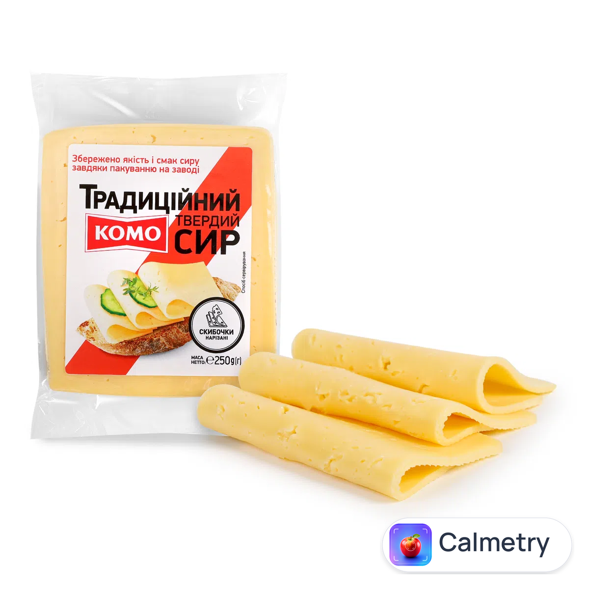 Сир «Комо» «Традиційний» 50% слайси