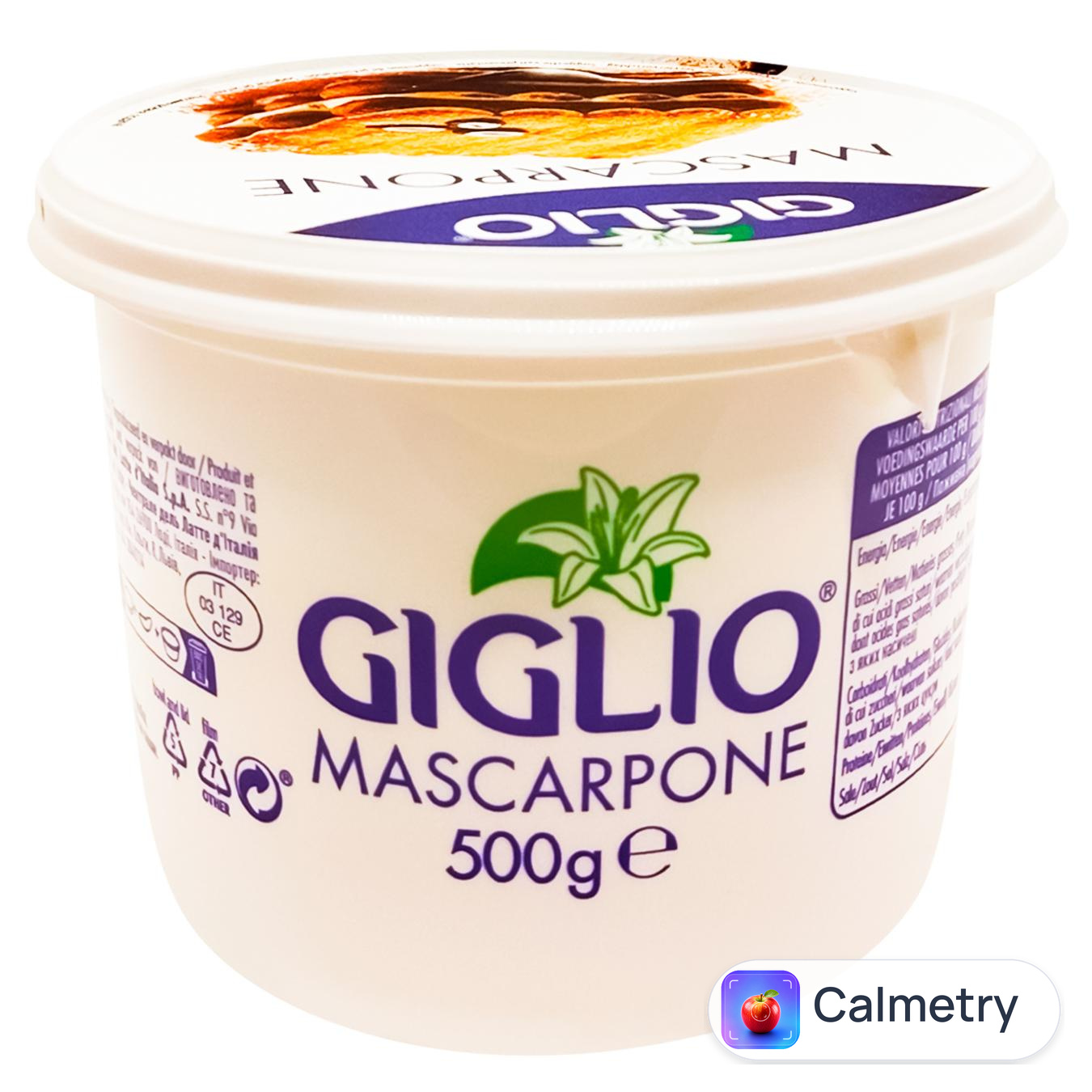 Крем-сир Giglio Маскарпоне 40% 500г