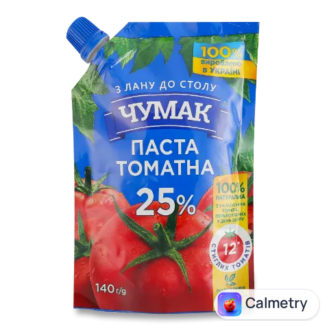 Паста томатна «Чумак» 25%