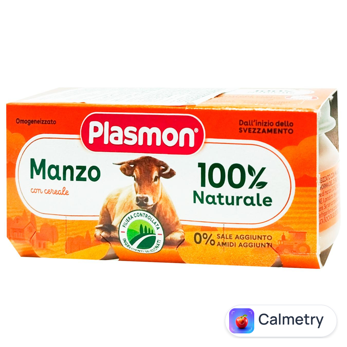 Пюре на м'ясній основі Plasmon Яловичина 80г*2шт