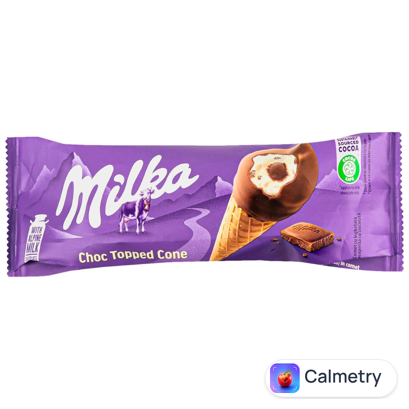 Морозиво Milka з шоколадною глазур'ю 69г