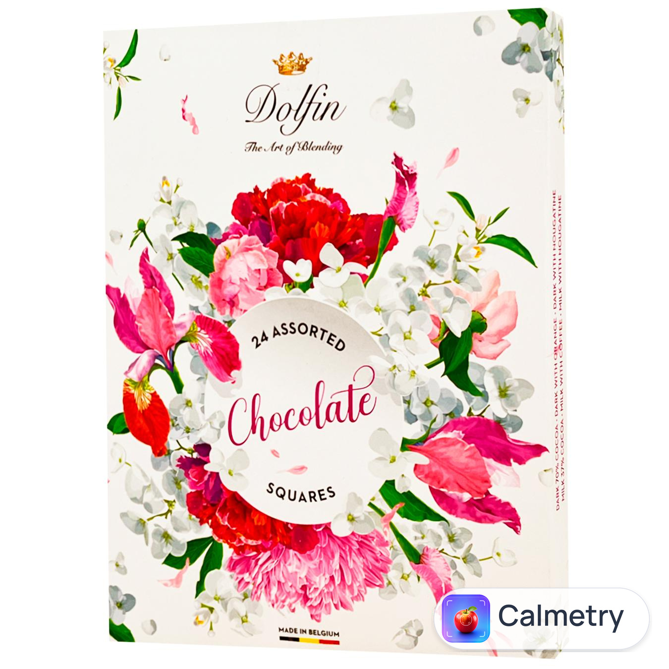 Цукерки Dolfin Flowers шоколадні асорті 108г