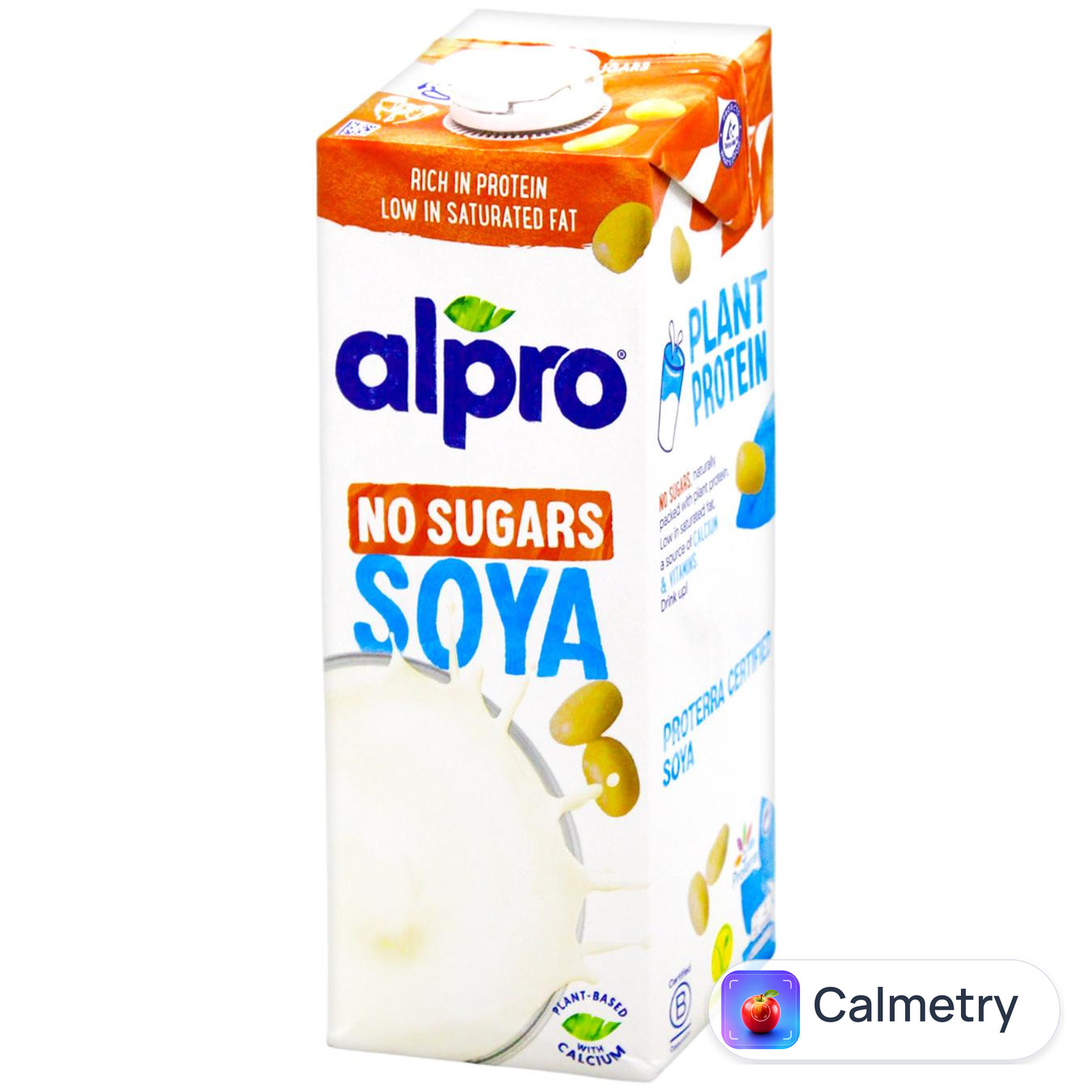 Напій соєвий Alpro з кальцієм без цукру 1л