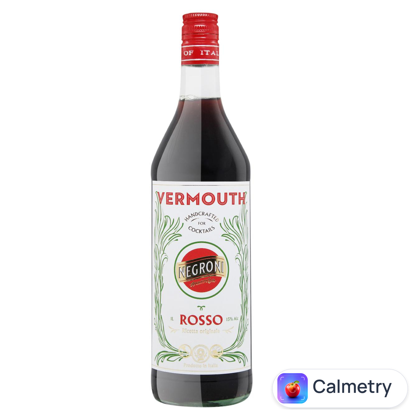 Вермут Negroni Rosso 15% 1л