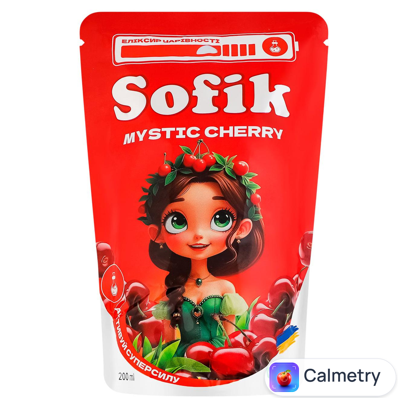 Напій соковий Sofik Mystic Cherry зі смаком вишні 200мл