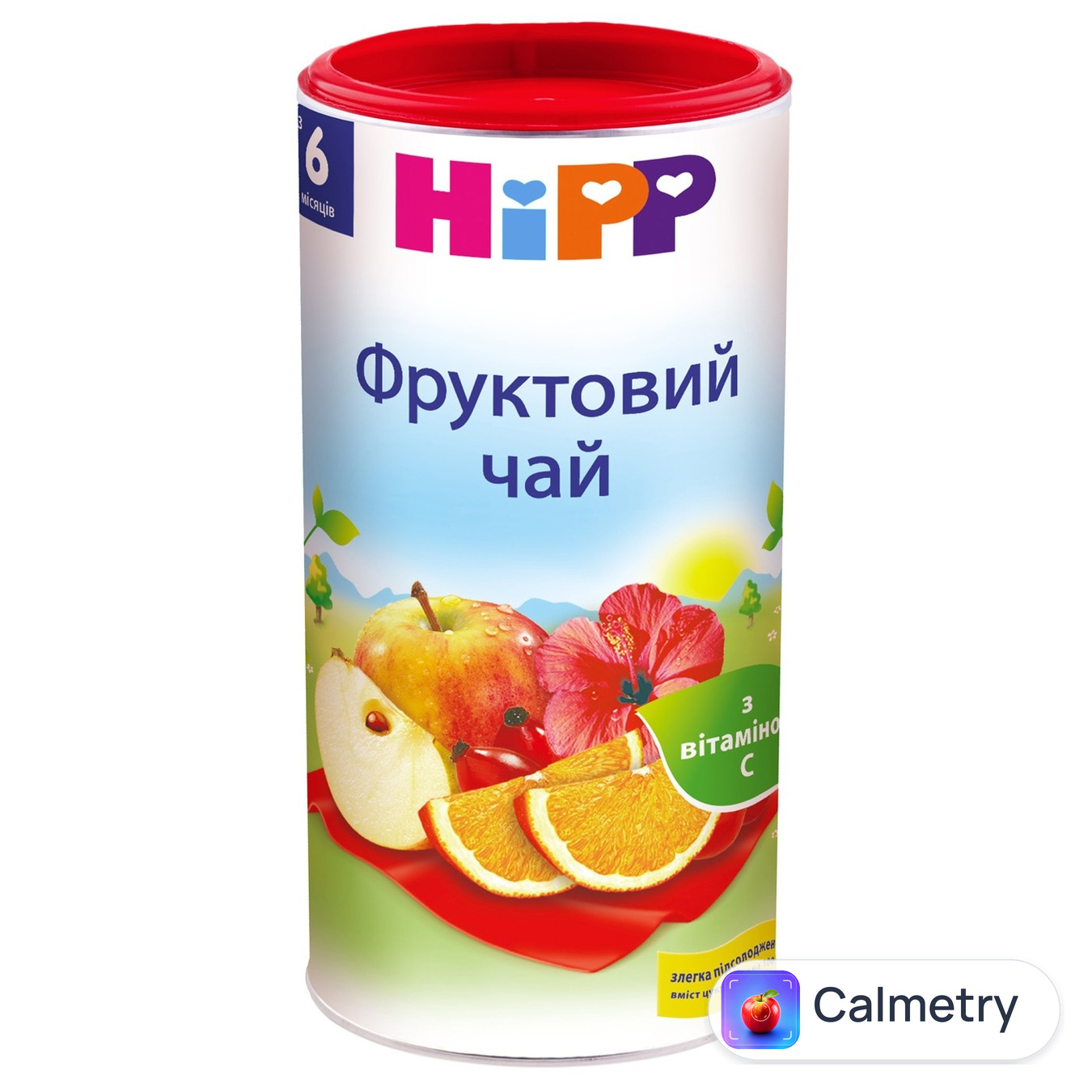Чай дитячий ХіПП фруктовий з вітаміном С з 6 місяців 200г Швейцарія