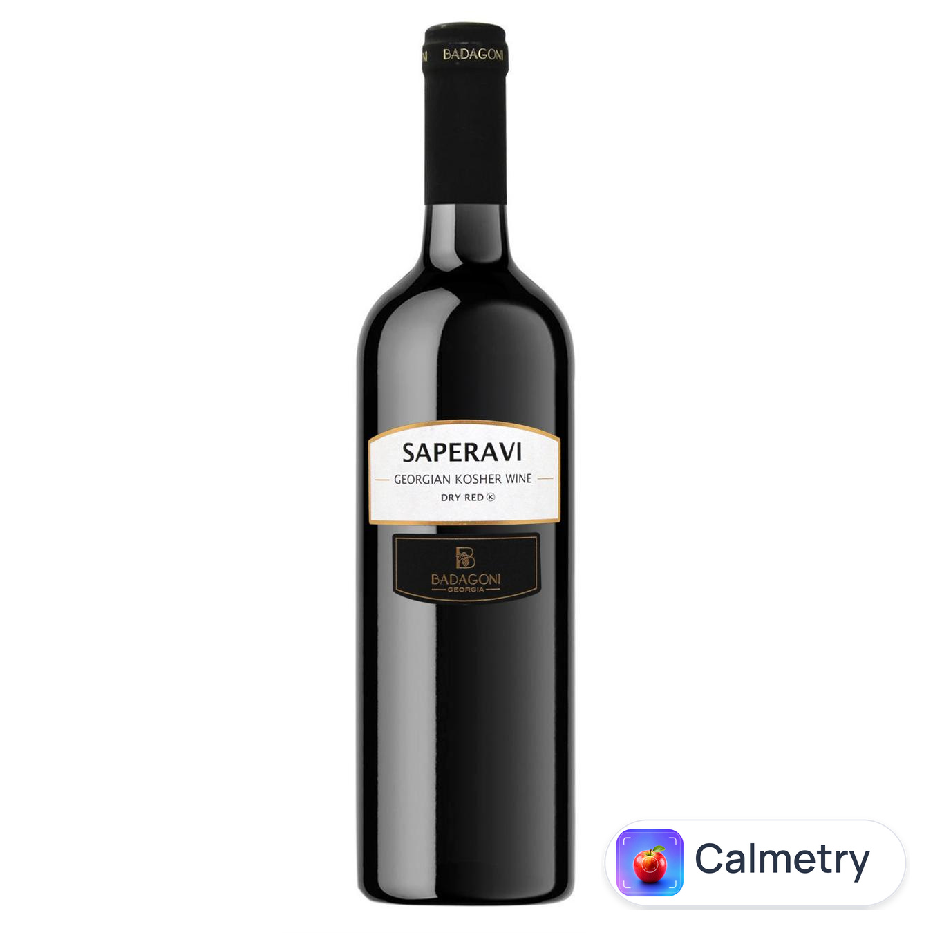 Вино Badagoni Saperavi Kosher червоне сухе 14% 0,75л