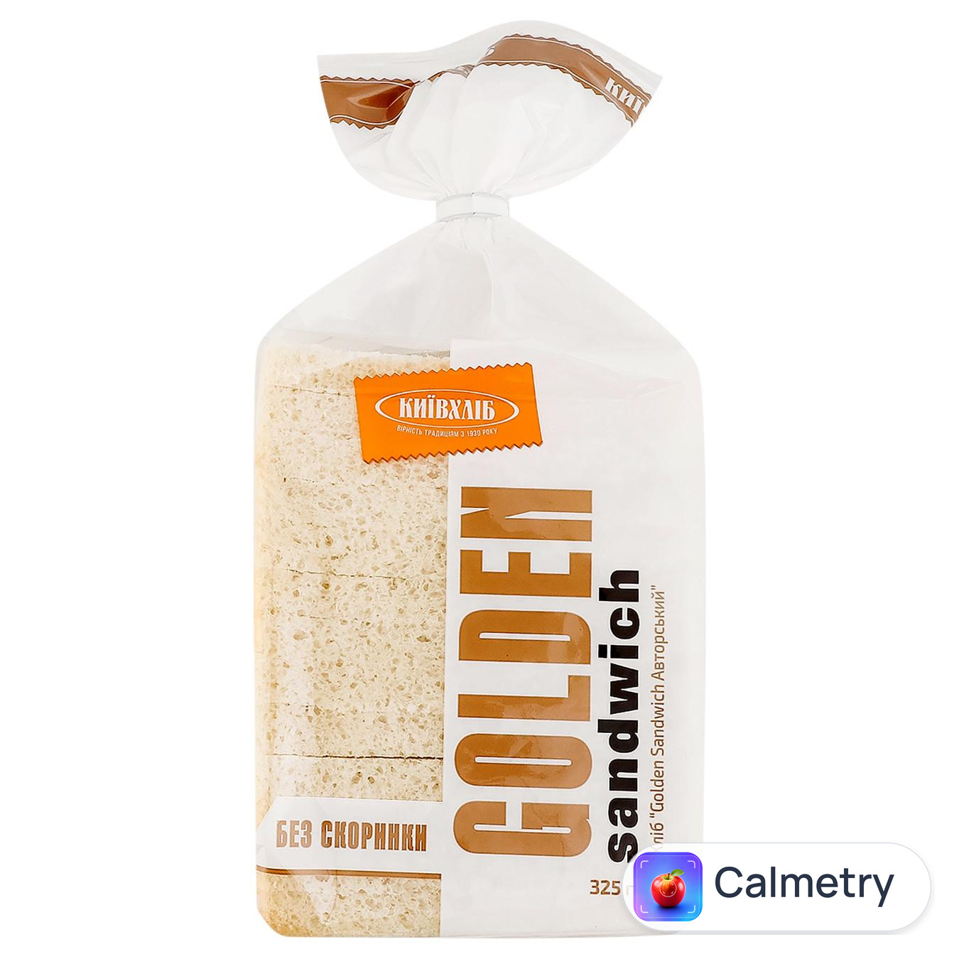 Хліб Київхліб Golden Sandwich Авторський нарізаний скибками 325г