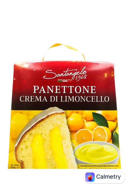 Кекс Panettone Santangelo з лимонним кремом 908г