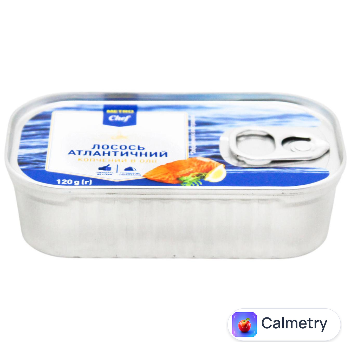 Лосось Metro Chef атлантичний копчений в олії 120г