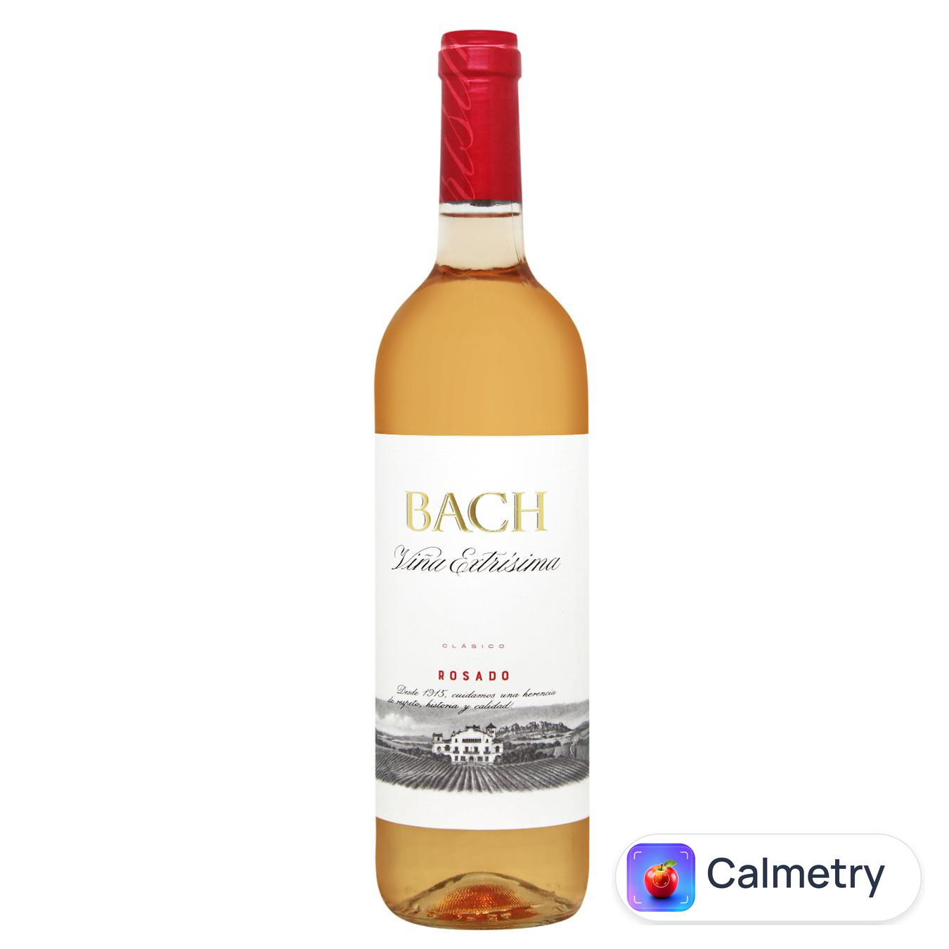 Вино Bach Vina Extrisima Rosado рожеве сухе 13,5% 0,75л — фото продукту