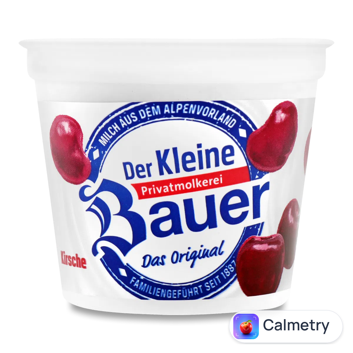 Йогурт Bauer Der Kleine з вишнею 3,5% 125г