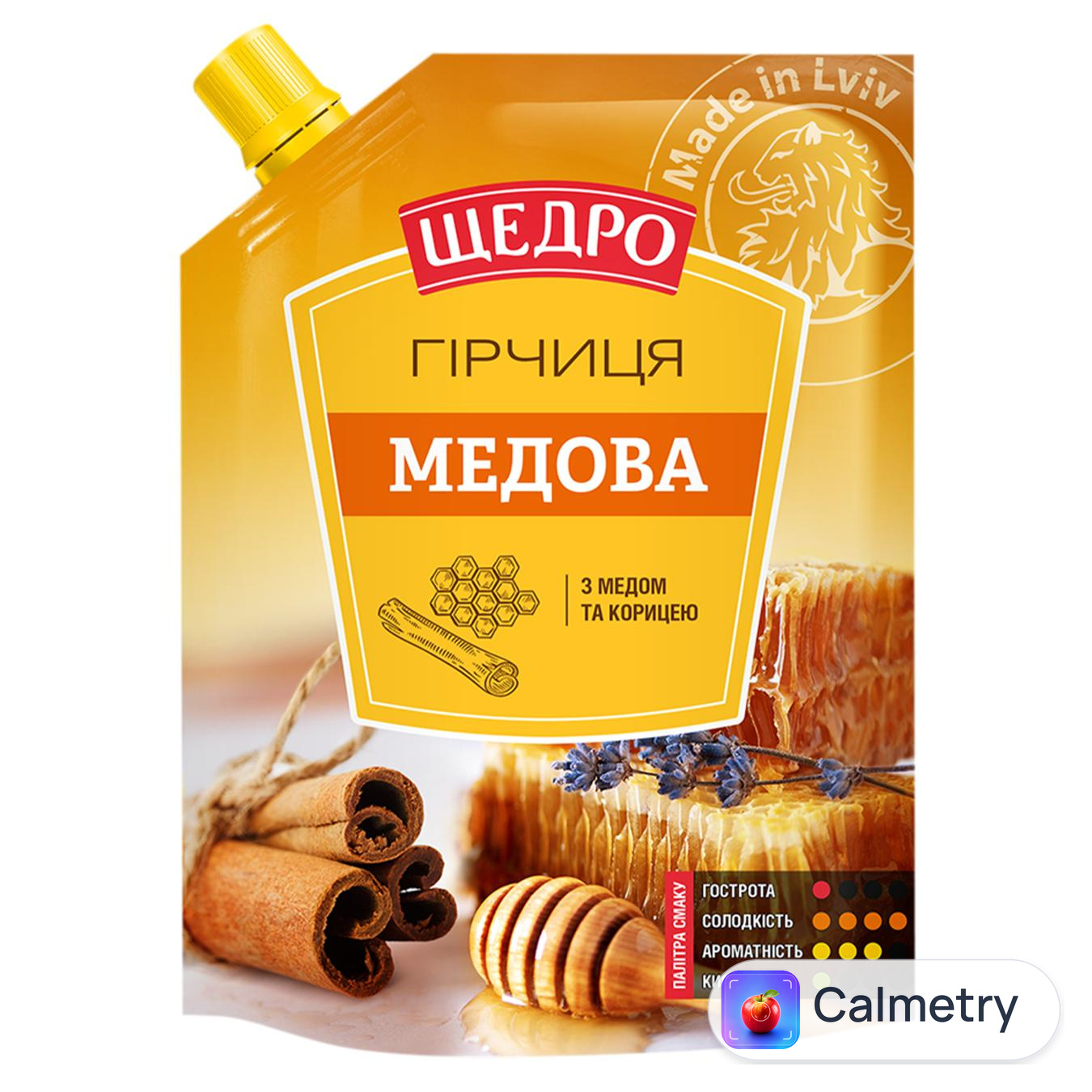 Гірчиця Щедро Медова 120г