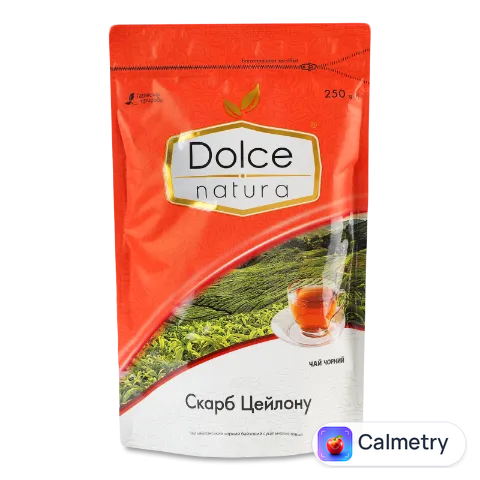 Чай чорний Dolce Natura Скарб Цейлону суцільнолист